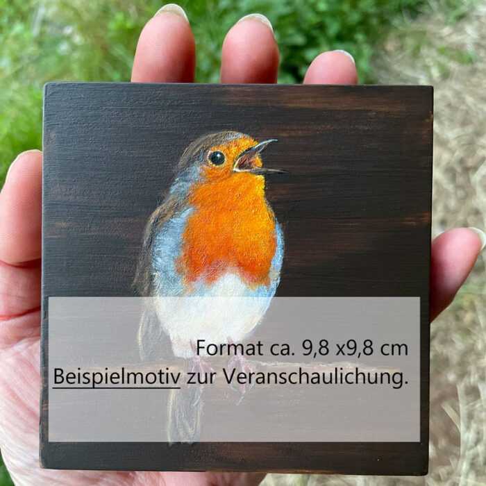 Bildformat ca. 9,8 x 9,8 x 2cm
